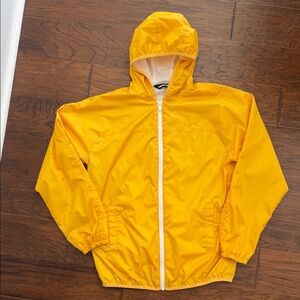 Lands' End Kids Bright Yellow Raincoat